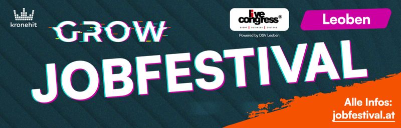 GROW Jobfestival Leoben – Deine Zukunft beginnt hier!