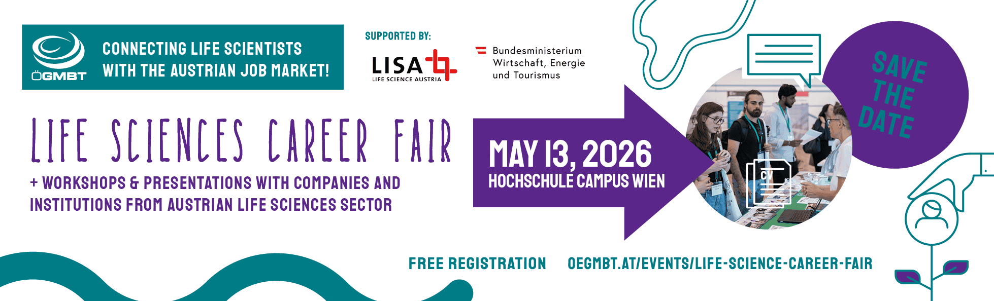 Life Sciences Career Fair 2026 – Karrieremesse für Biowissenschaften